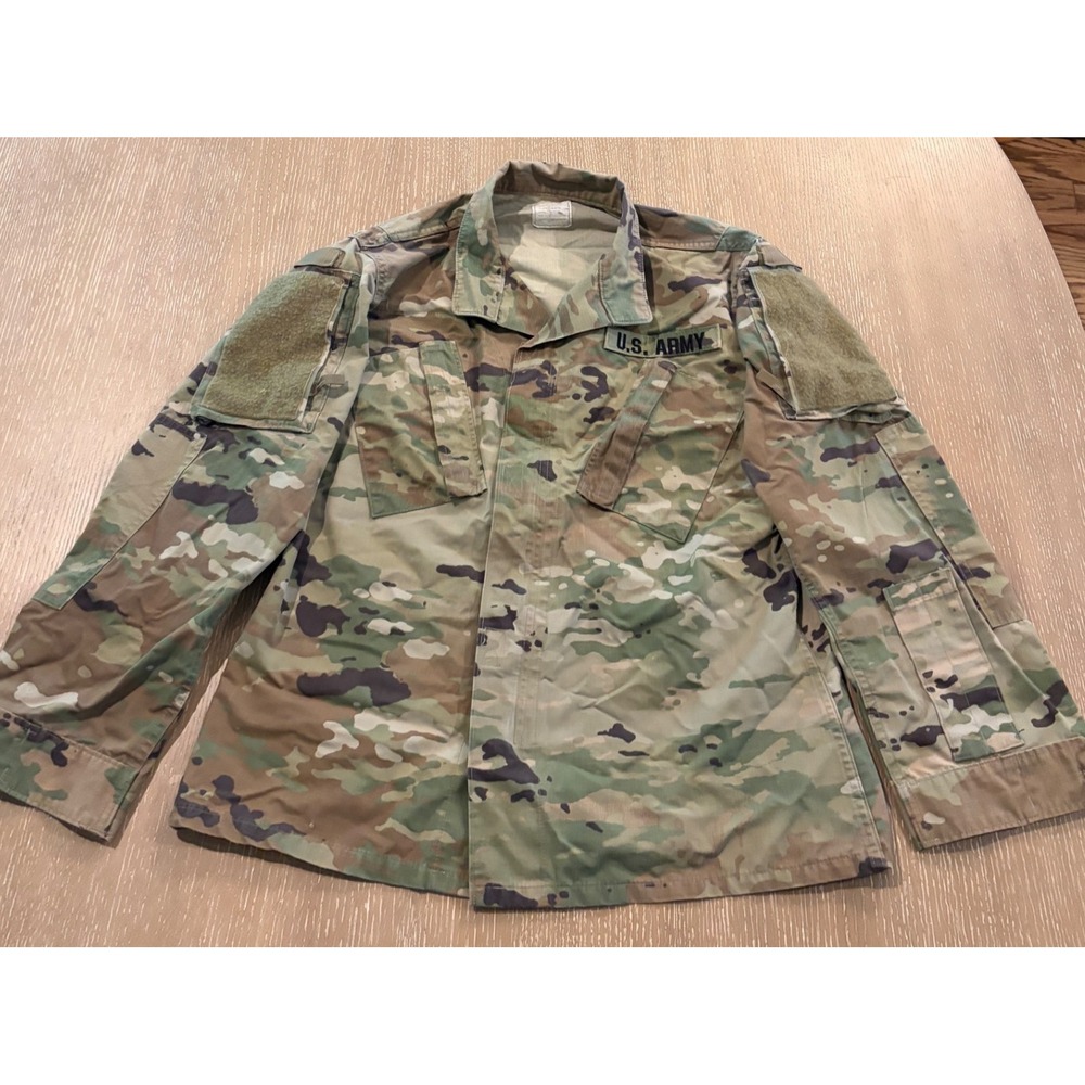 US Army OCP Multicam Combat Uniform ACU‎ Coat Jacket Small Regular Ripstop